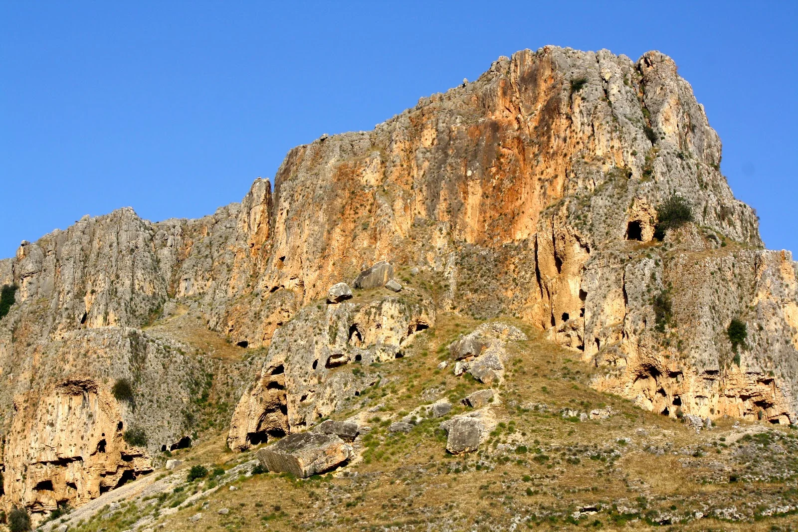 'Mount Arbel' - the side we climbed. (not my picture)