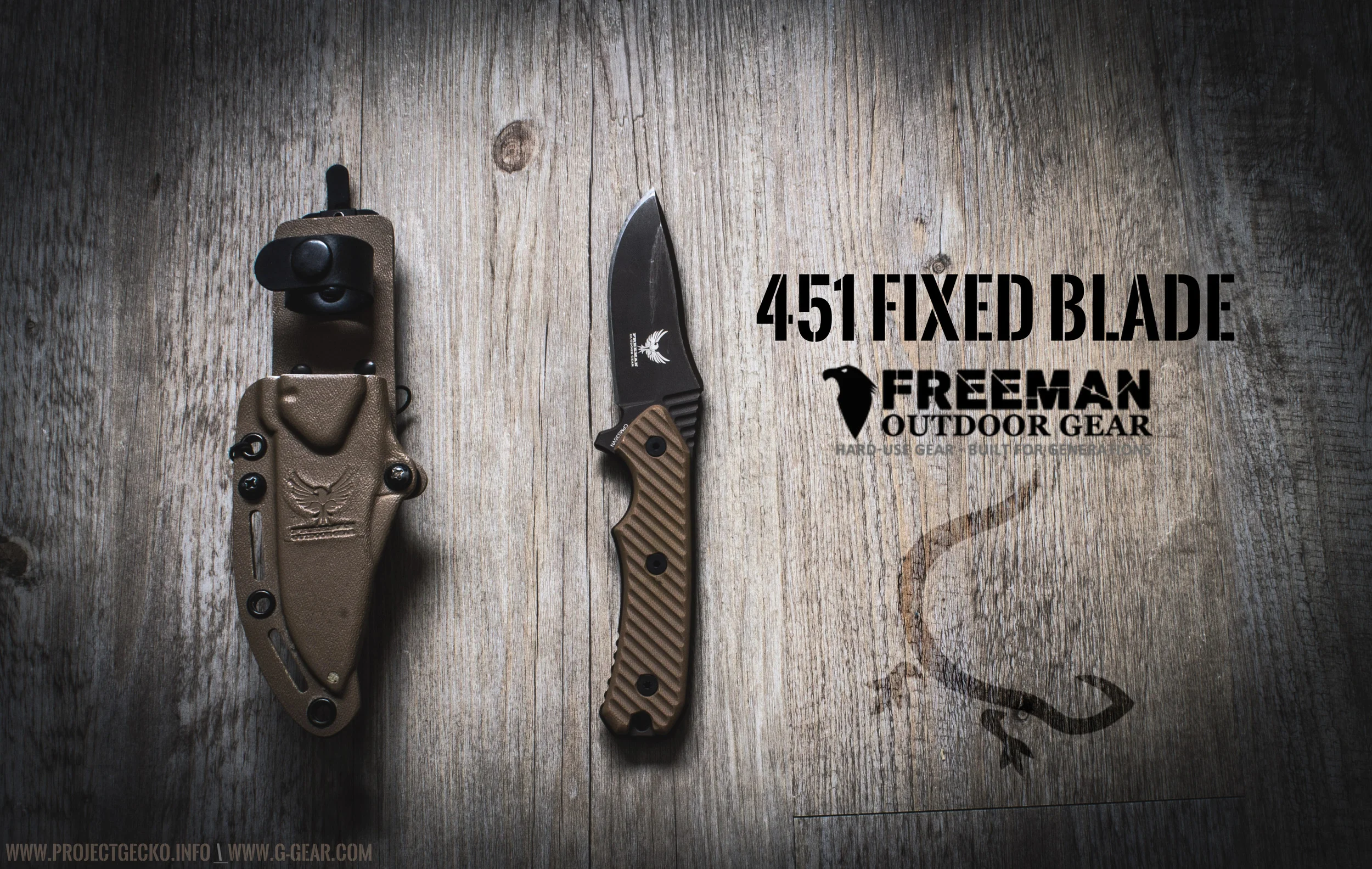 Freeman Outdoor Gear  Fixed Blade 451