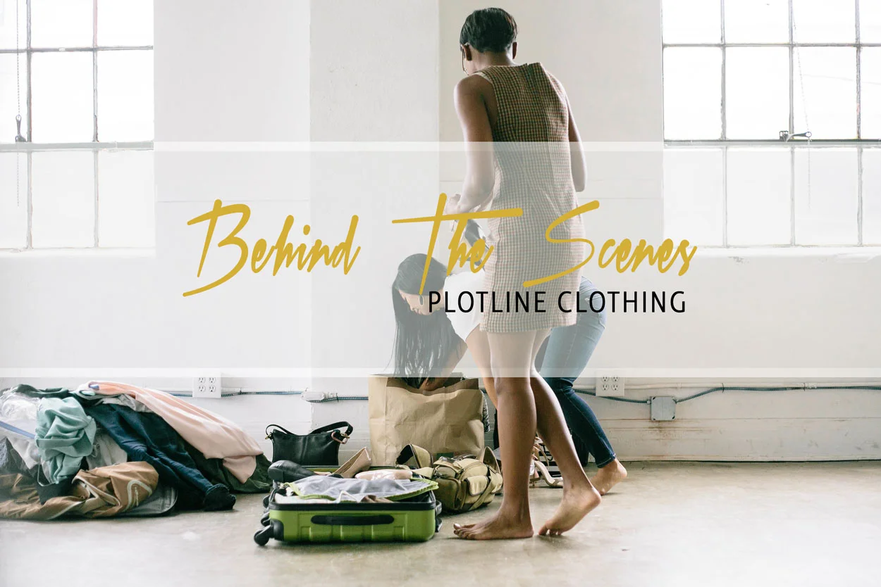 Launch date for Plot Line Clothing is Nigh! + Behind the Scenes 
