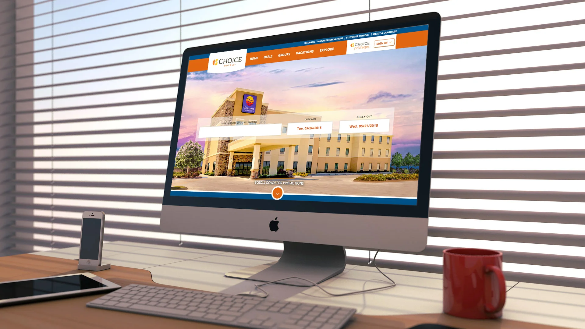 An example of how a fresh new website can drive revenue