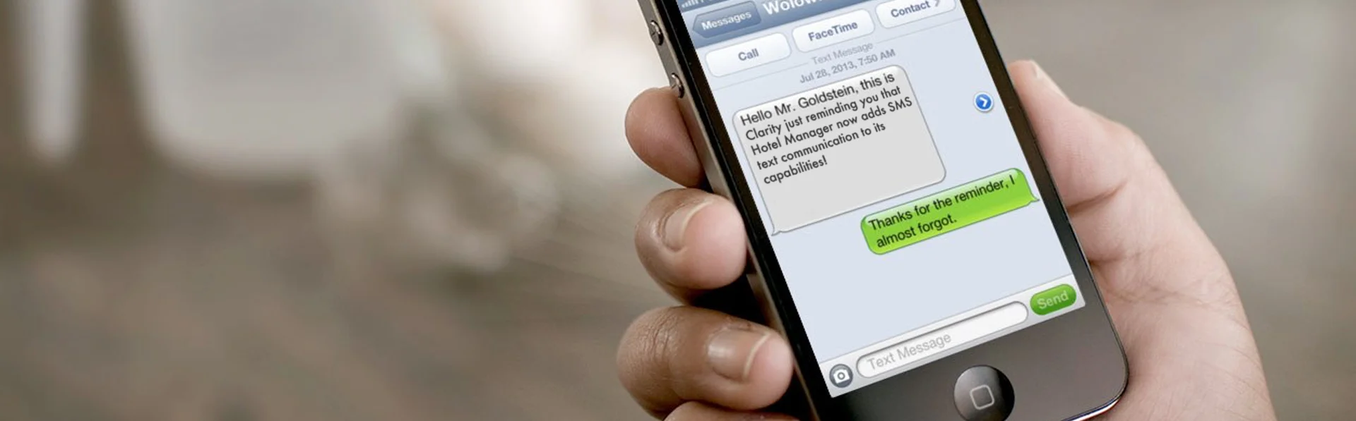 Clarity Hotel Manager Adds Text Communication