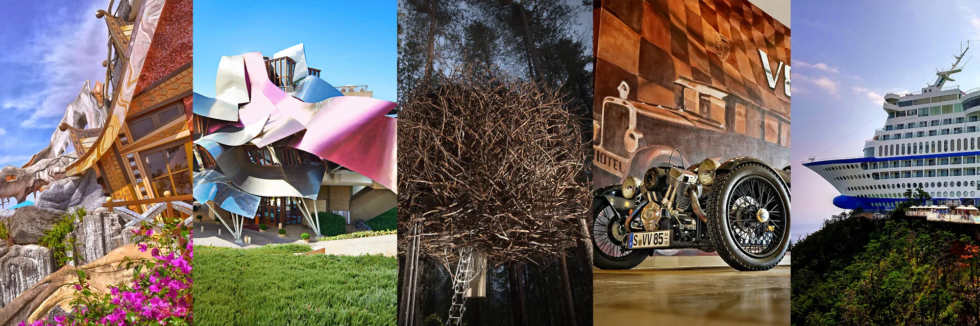 10 Weird & Wonderful Hotels