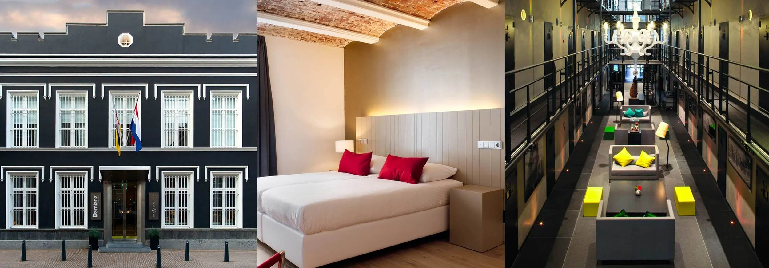 150-year-old Dutch jail turned luxury hotel