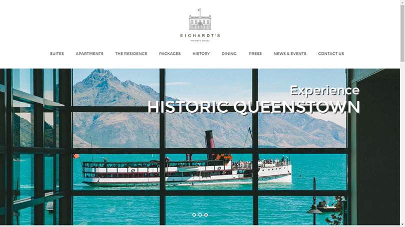 Client Spotlight: Eichardt's Private Hotel, Queenstown