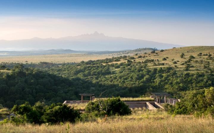 The house stands in Kenya's Borana Conservancy CREDIT: CROOKES & JACKSON