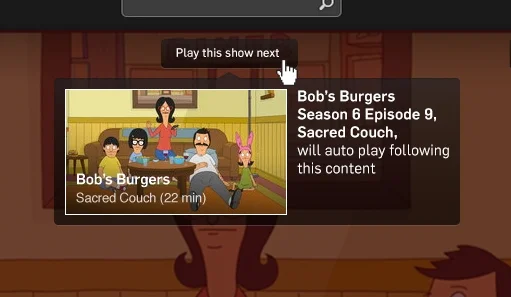 Hulu "Play Next" Feature