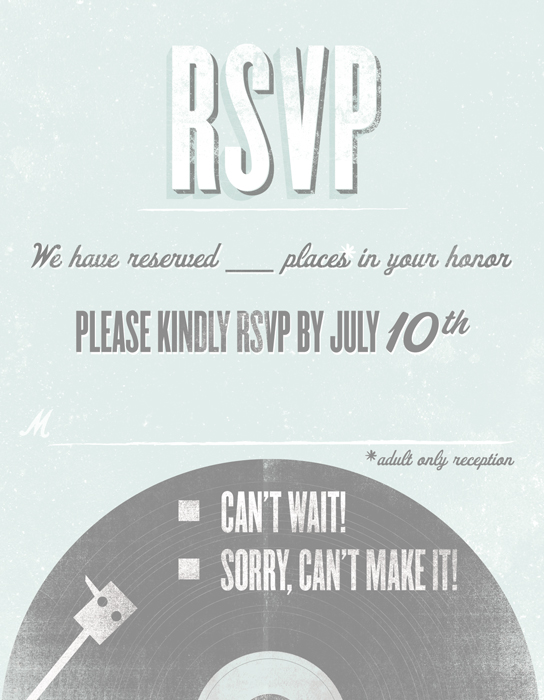 RSVP Card