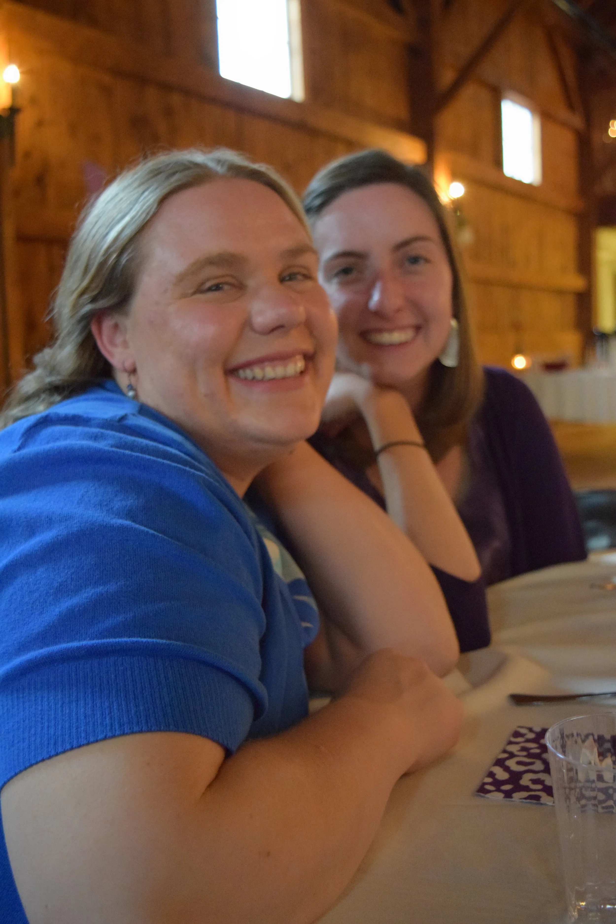 Elizabeth and Kayla looking lovely.