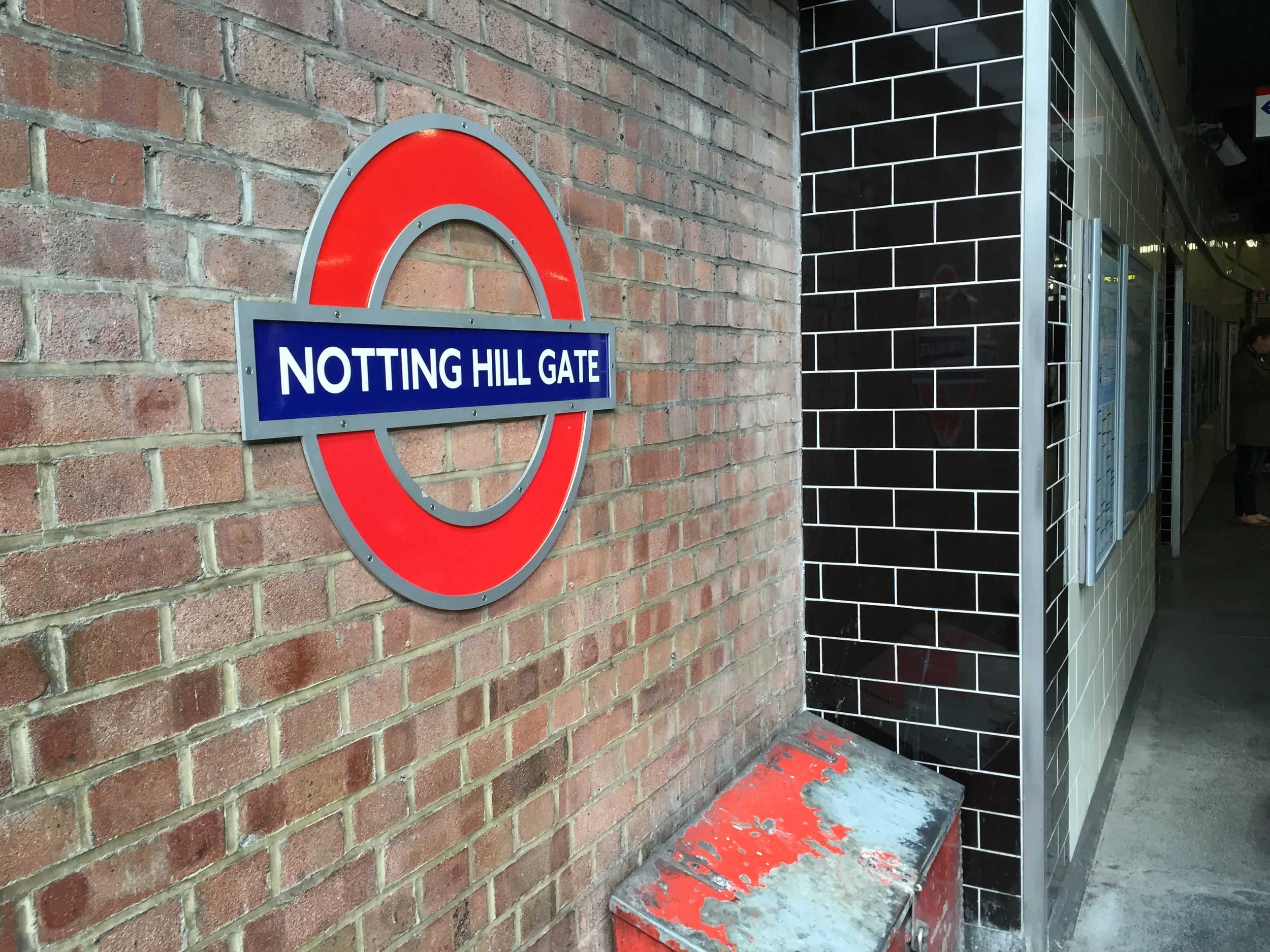 Brief stop in Notting Hill...