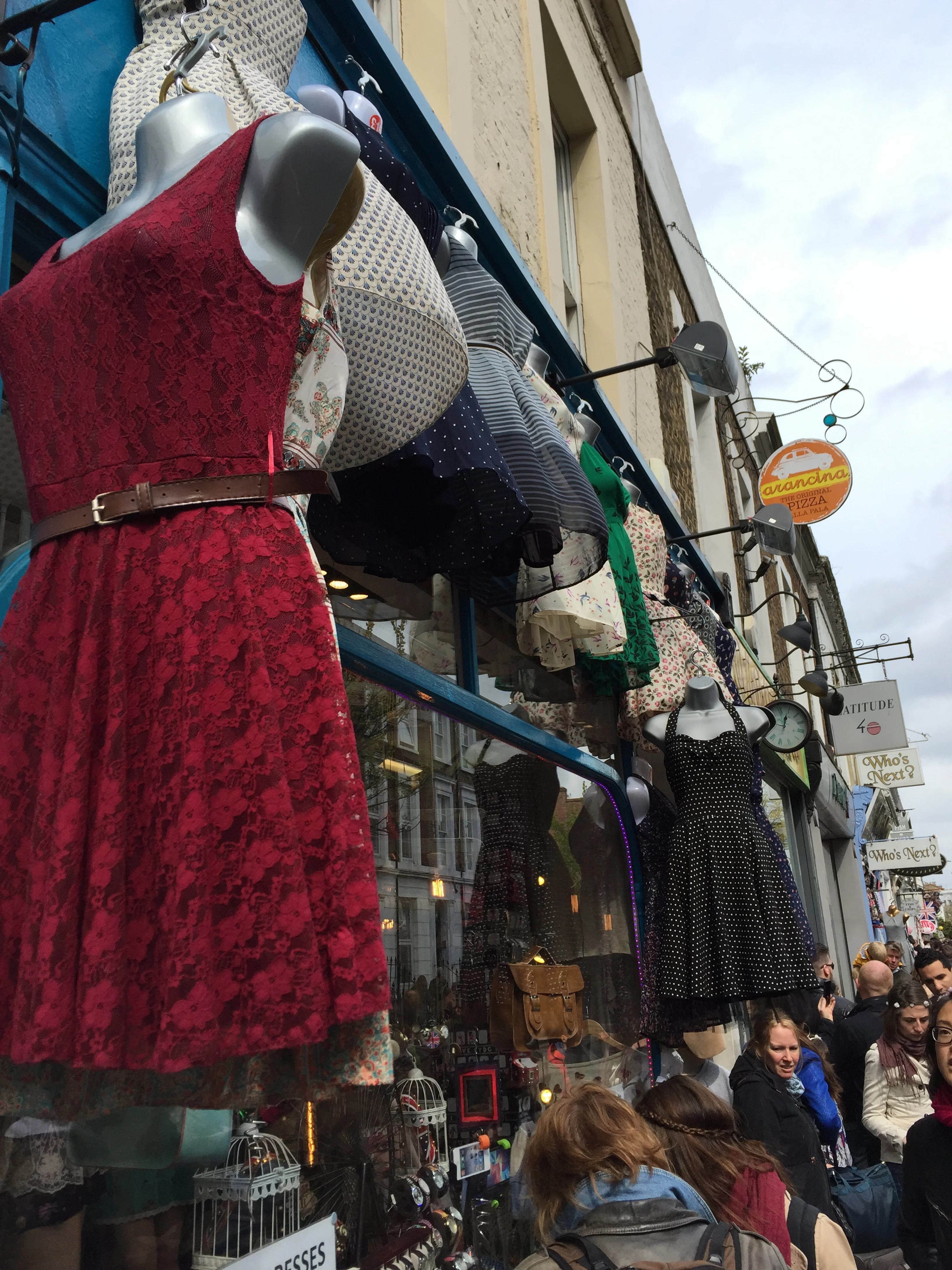 ...with a run to Portobello Road Market.