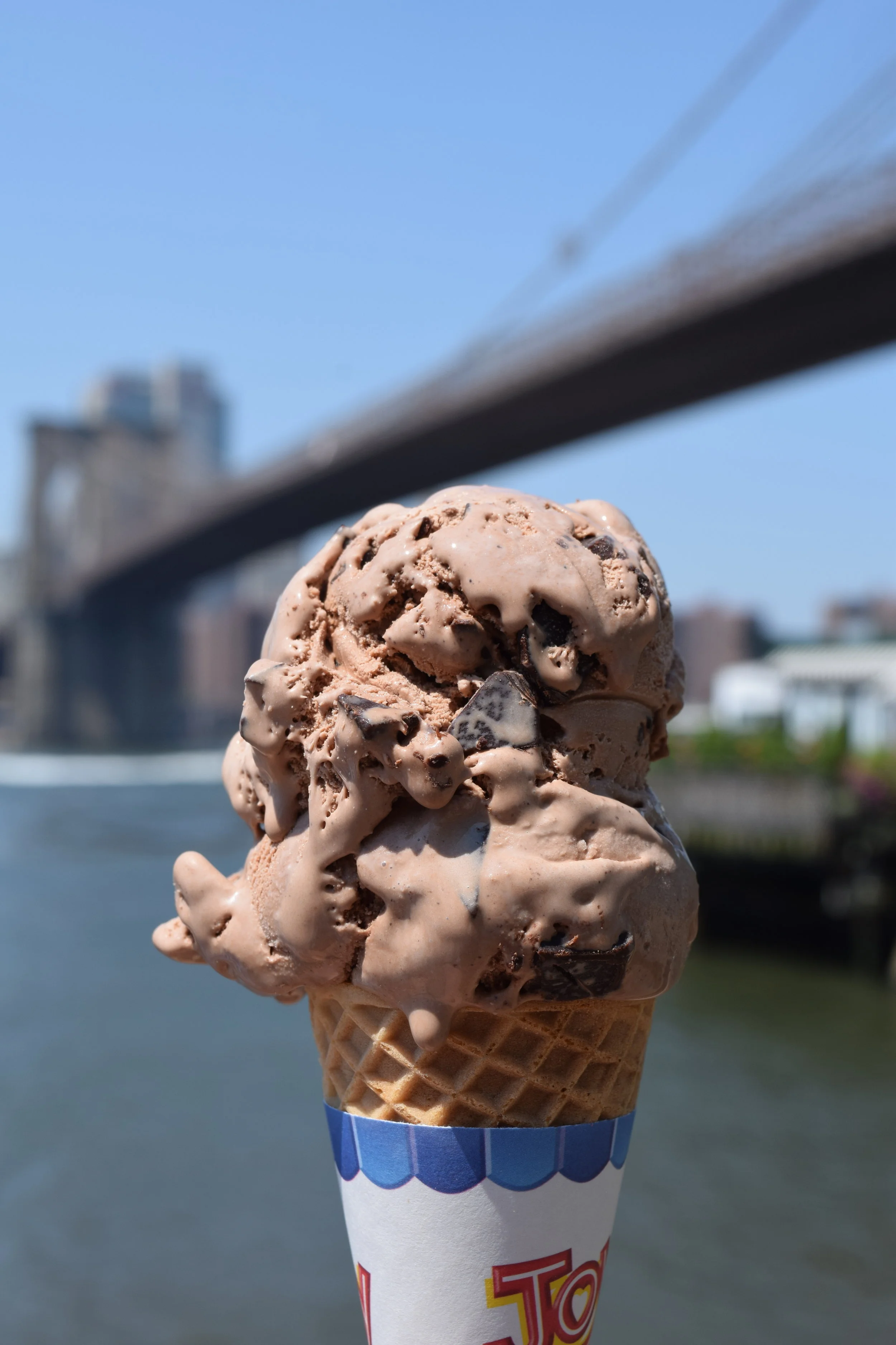 This was taken shortly before it started melting ALL over my hand.