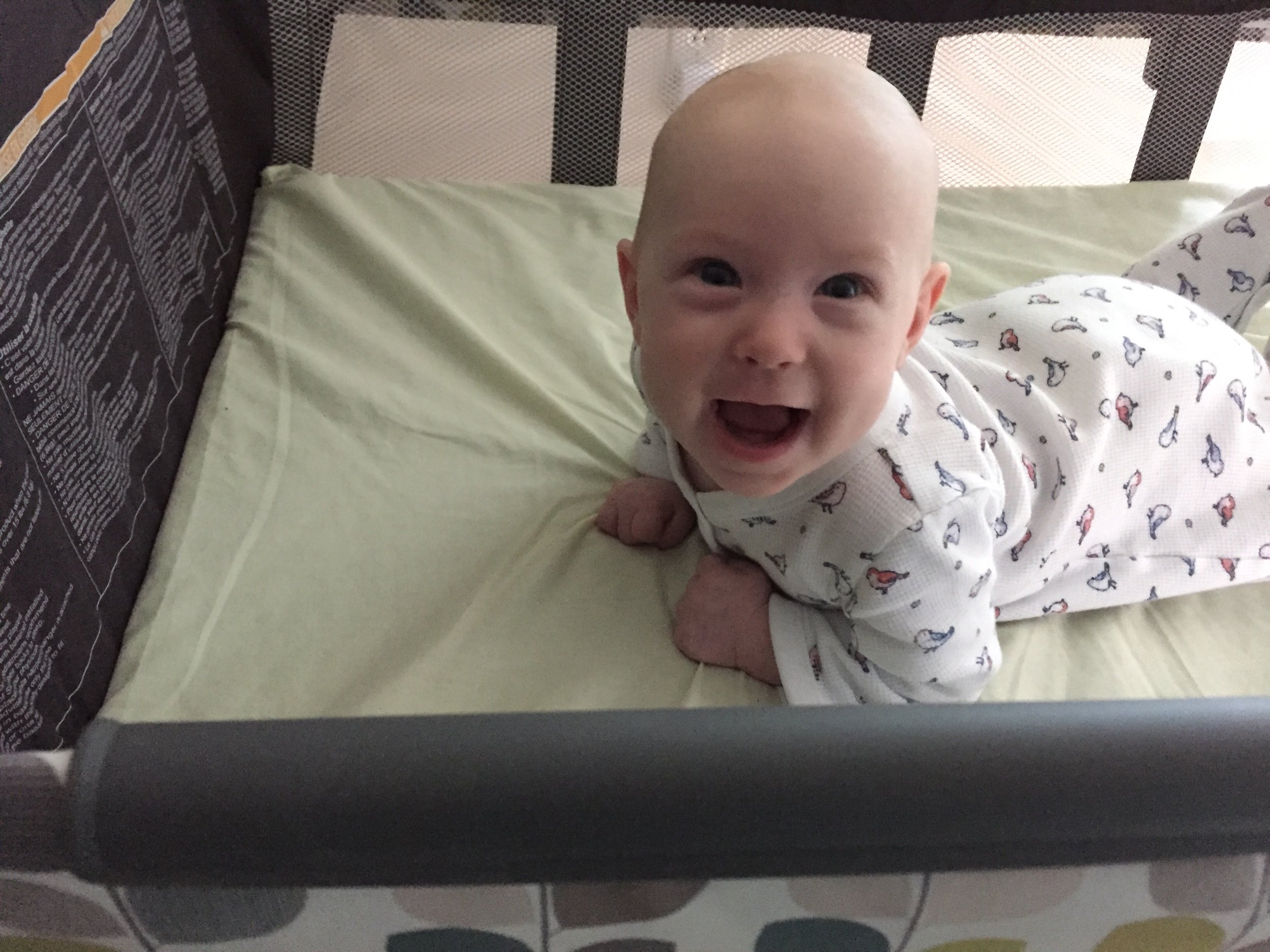 Is there anything better than a pajama-clad baby? I say no. 