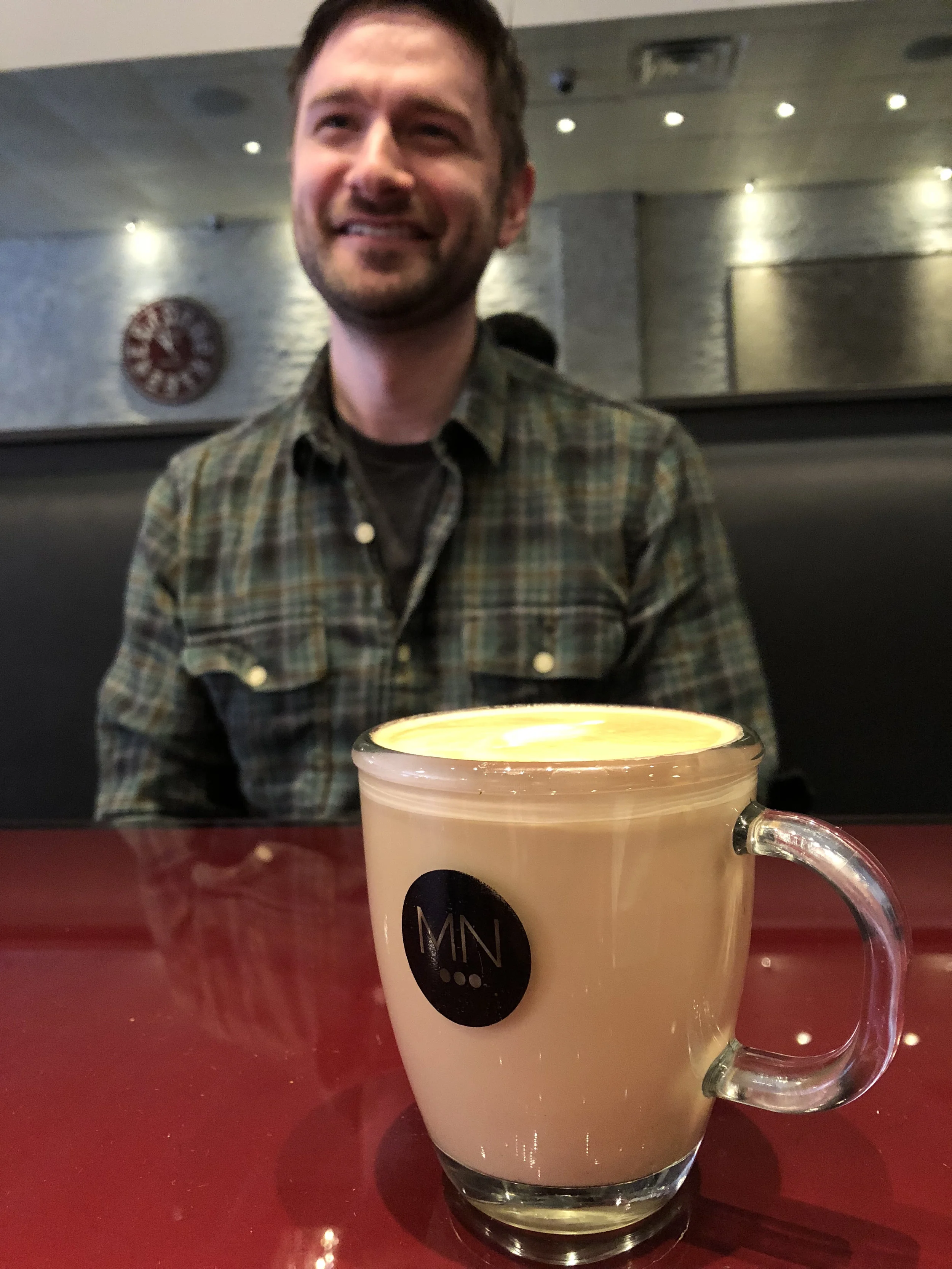Decent hot chocolate with an attractive backdrop in Portsmouth, NH.