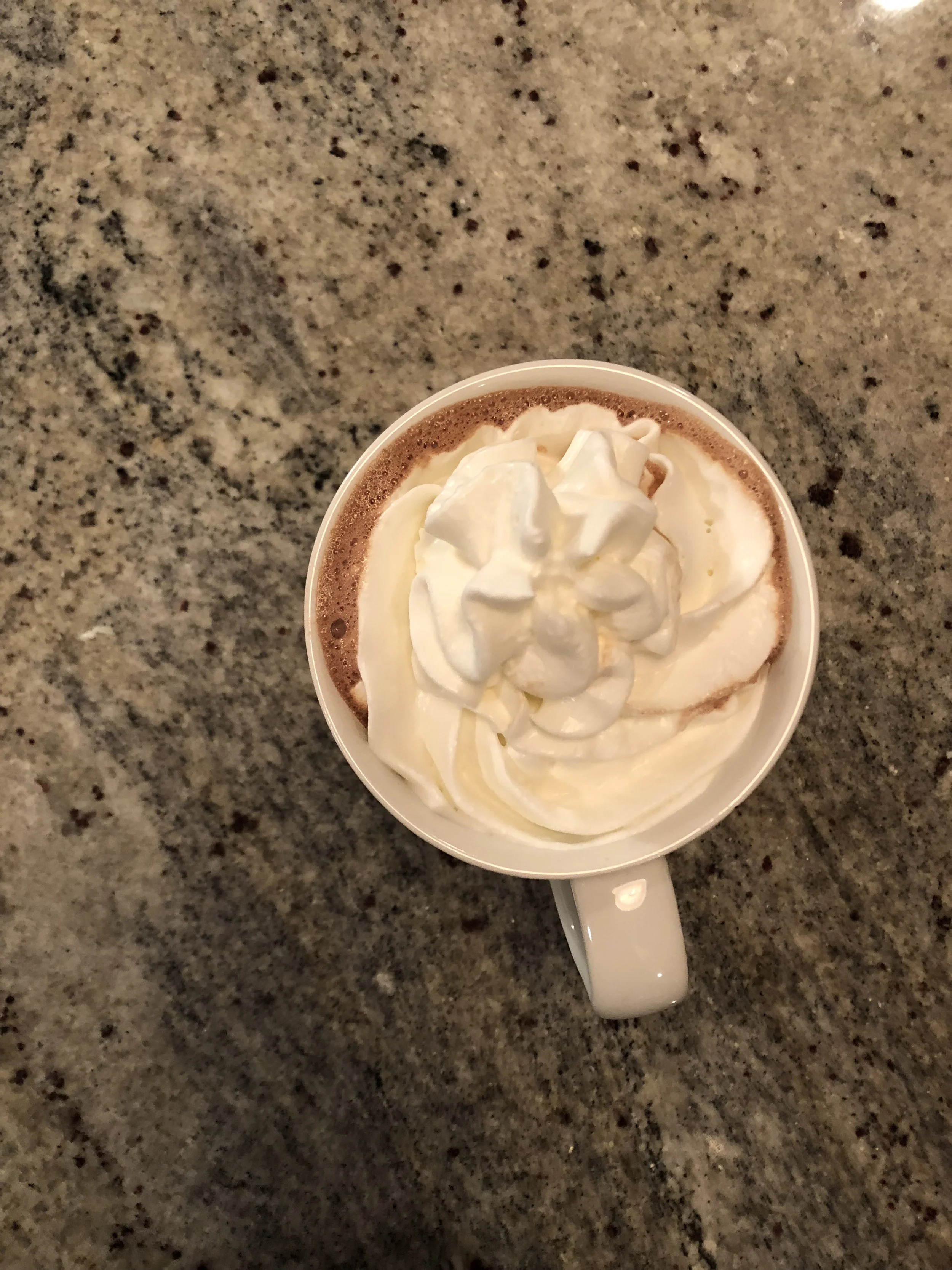 Homemade, with a dash of peppermint extract.