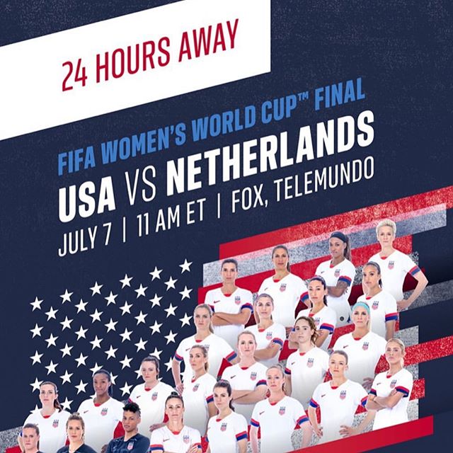 We will open at 7:30am $3.00 mimosas $6.00 michelada&rsquo;s  wear USA colors get a free chips and salsa @uswnt