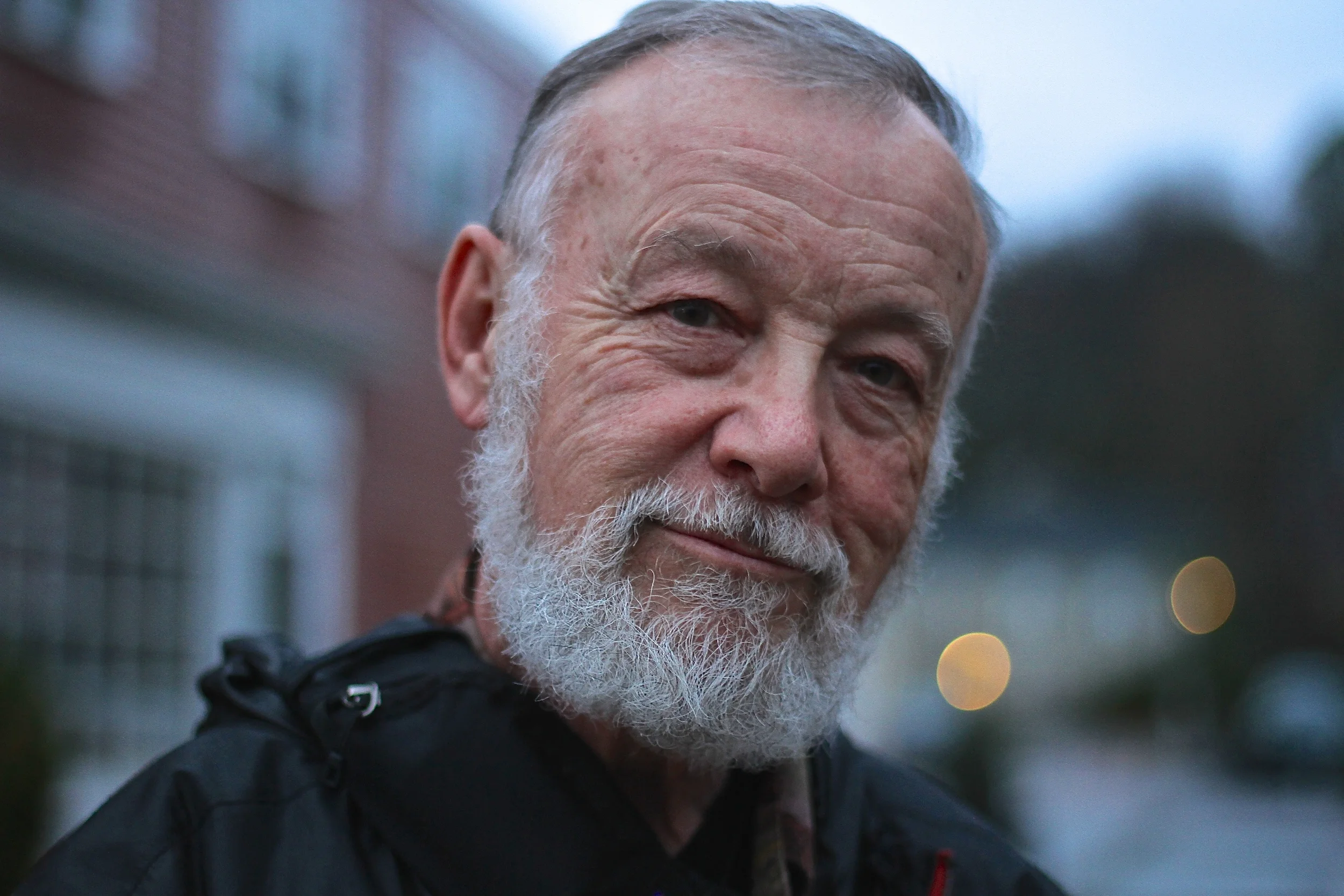"What is a moment or event in your life that has shaped who you are as a person now?" "I worked as a attendant in a psychiatric ward in the 1960s. I didn't have very strong opinion of my own abilities and there was a head nurse there who basically saw I guess that I had some talents. And rather than just doing bed care, she kind of assigned me to talk to people and that was very influential in terms of having the career that I currently have." "And what would that career be?" "I'm a psychotherapist."