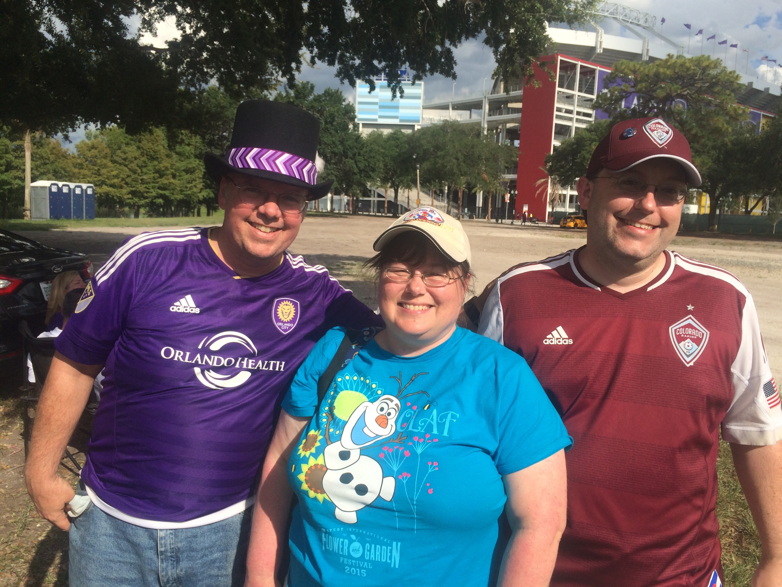 Rapids Fans in Orlando