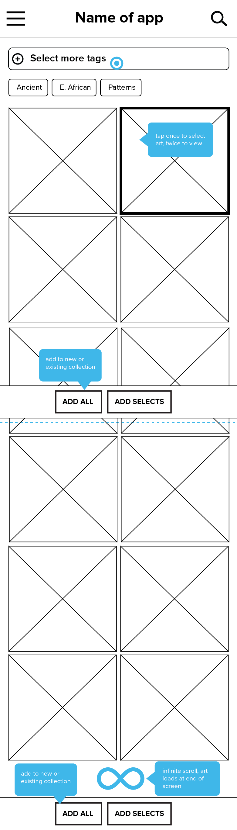 Feed (individual art view)