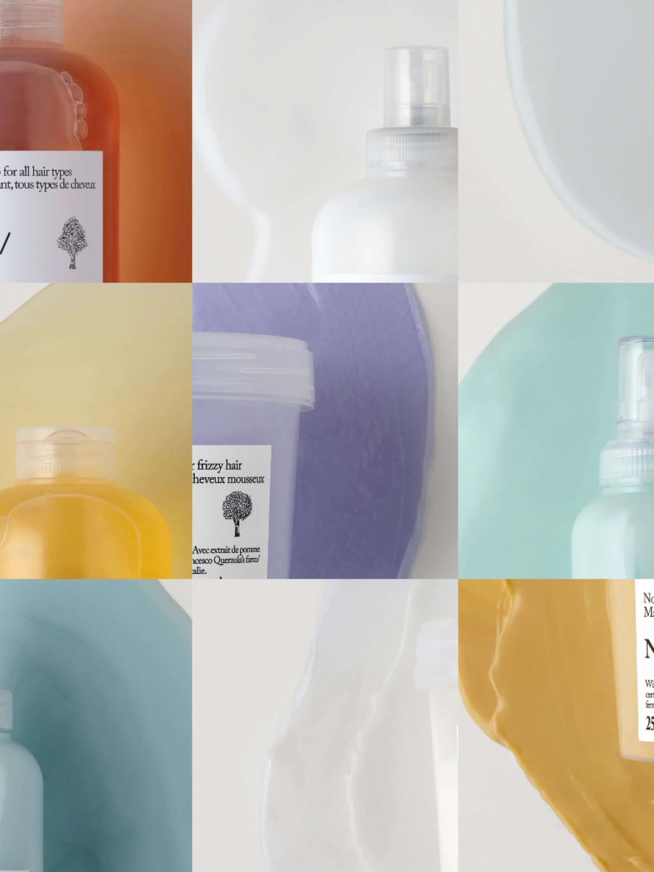 Have you met the new Essentials by @davinesofficial? Take a tour and find your essential haircare in-salon and our online store. 

Delicate daily products for all hair types. 

Nourishing products for highly processed or damaged hair. 

Smoothing col
