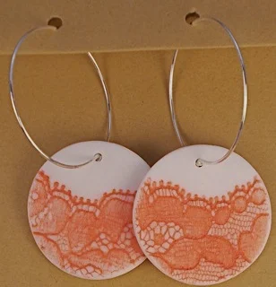 coral lace imprint earrings.jpg