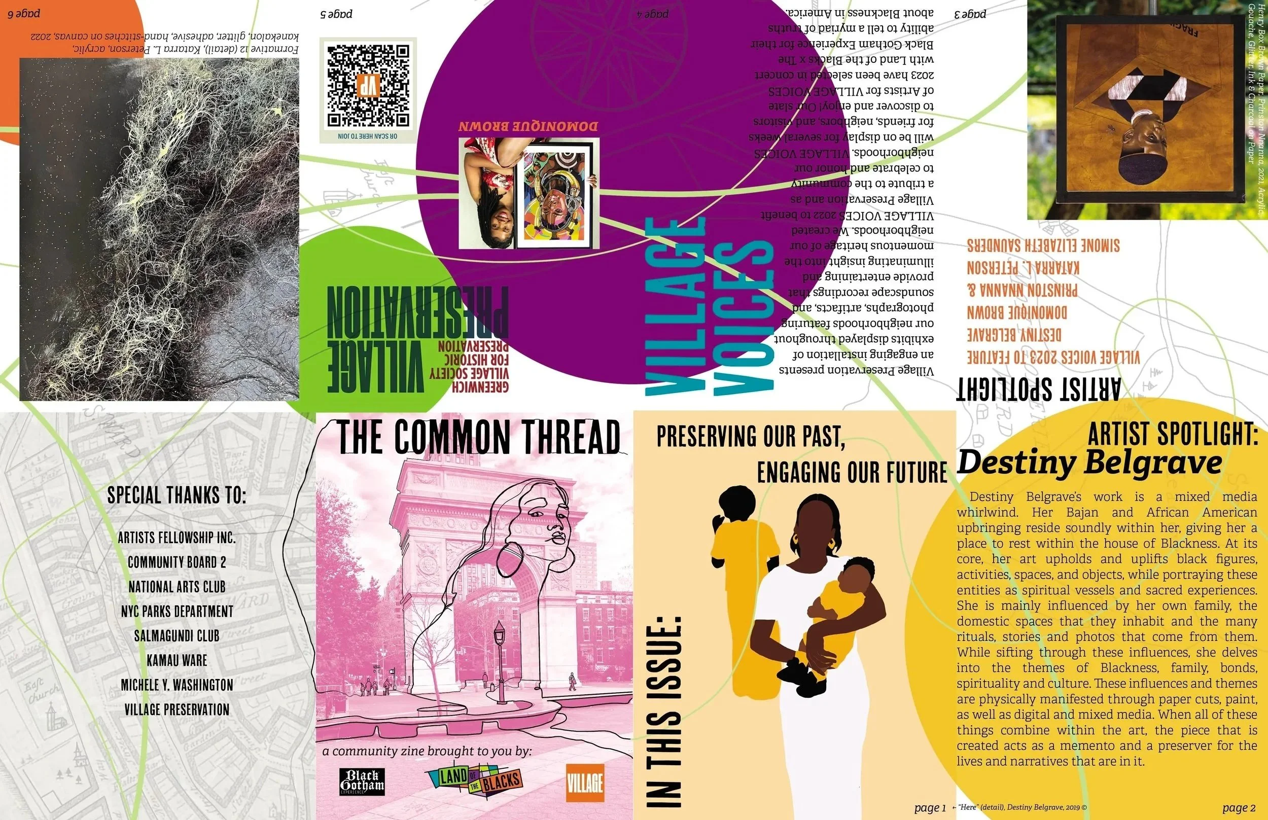 The Common Thread - Foldable Zine