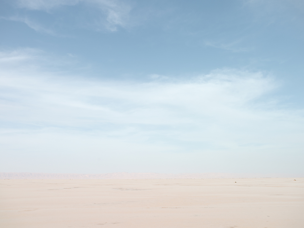 Chotte El Jerid after a Sandstorm, Tunisia