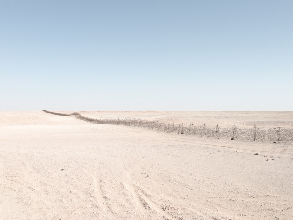 "Graziani's Fence" (270 km barbed-wire fence), Near Jaghbub, Libya
