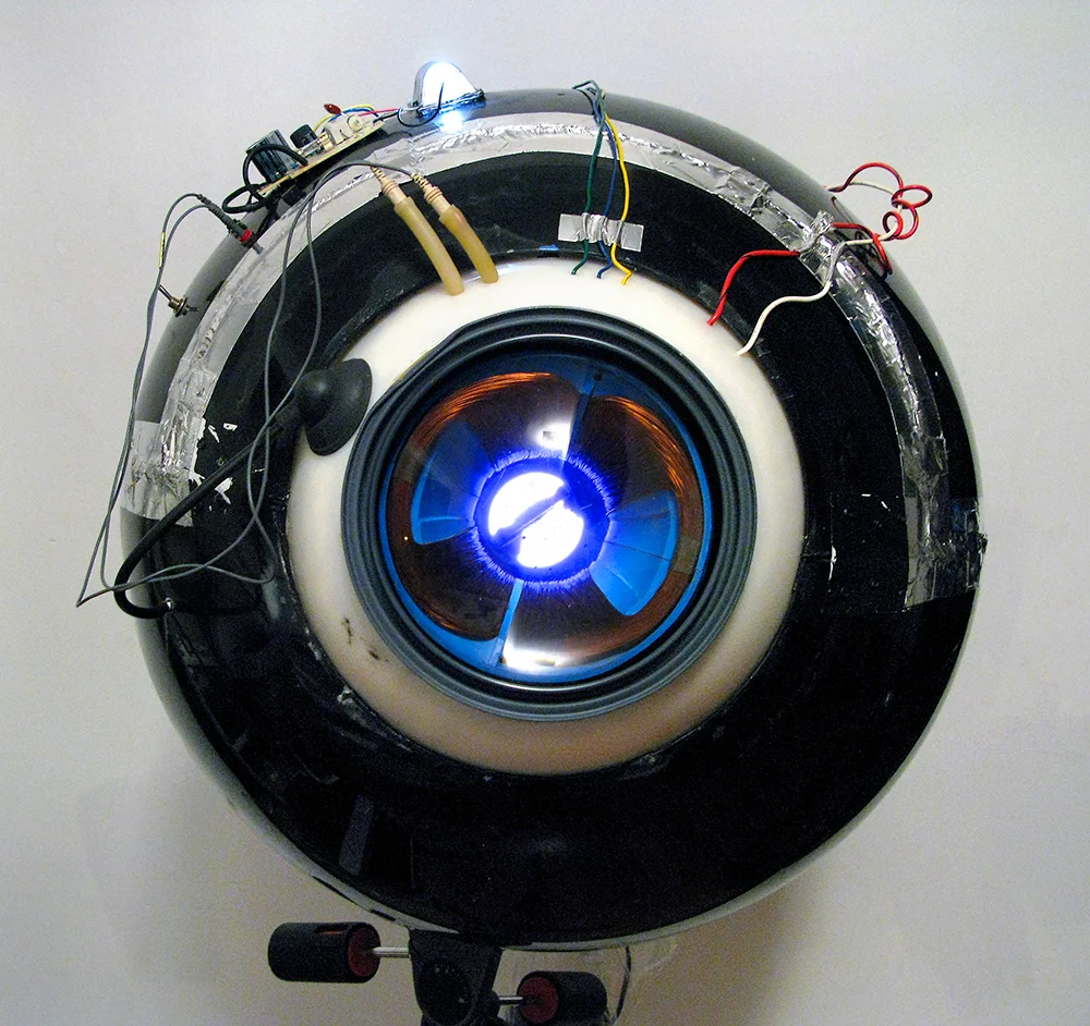Erickson's original handmade "after image" camera