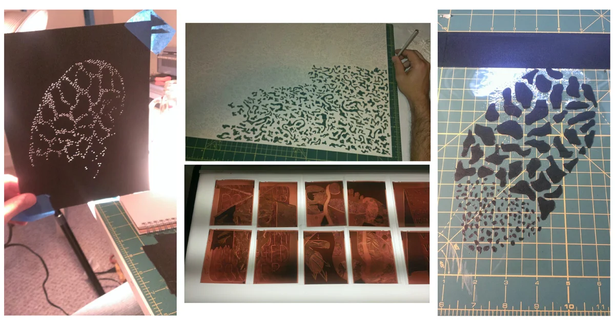 A look behind the scenes at Dan Boardman's process