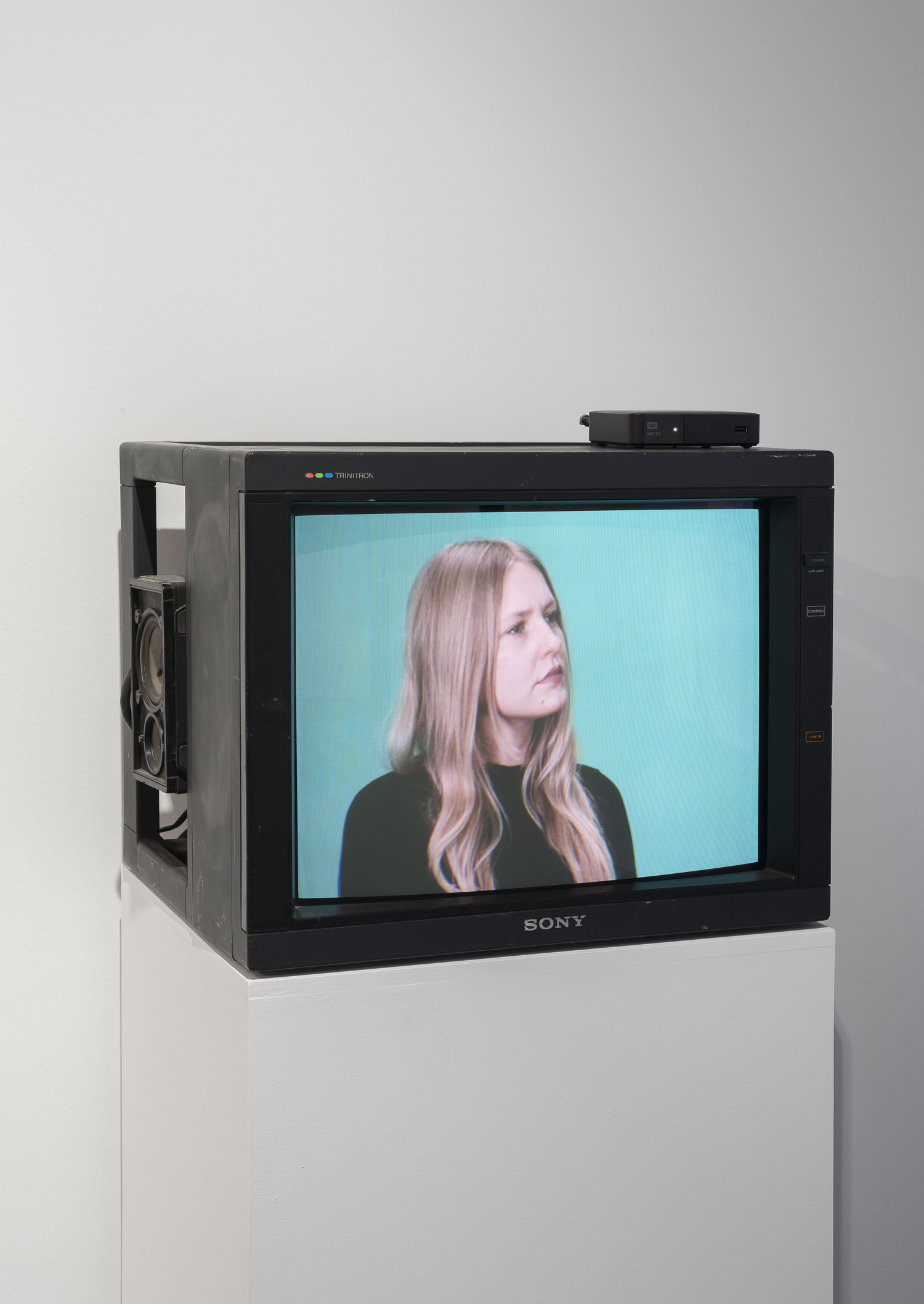 Installation view from Poppy Coles' thesis exhibition