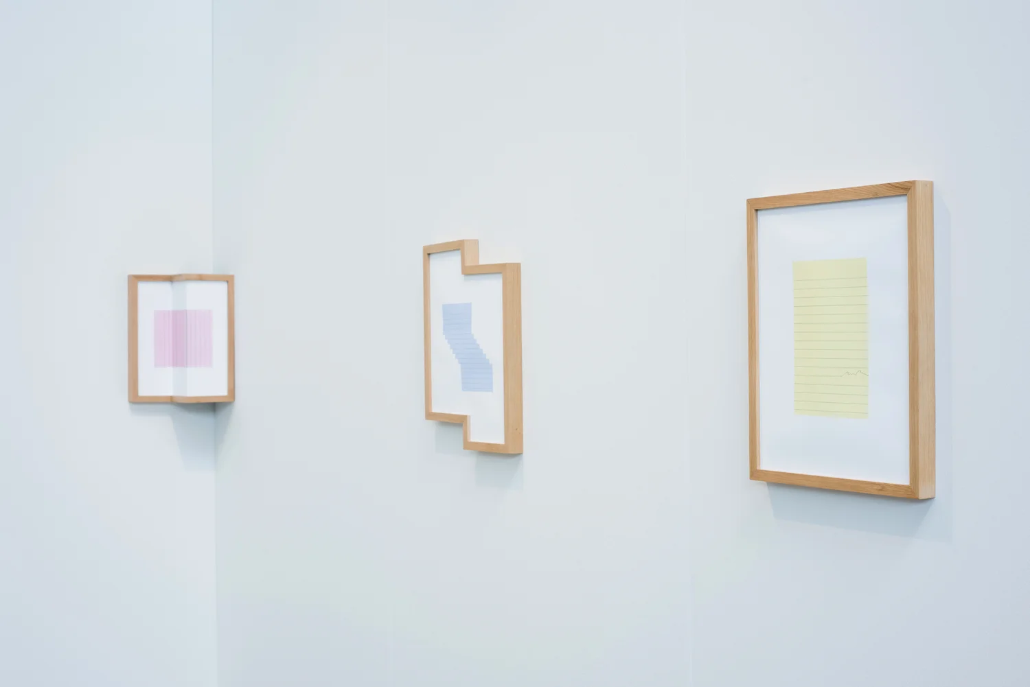 Installation view from Marcela Prado Ariza's thesis exhibition 