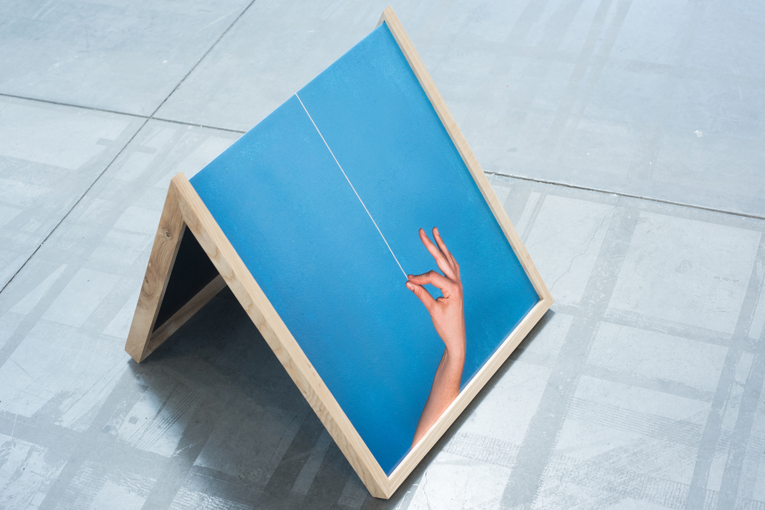 Installation view from Marcela Prado Ariza's thesis exhibition