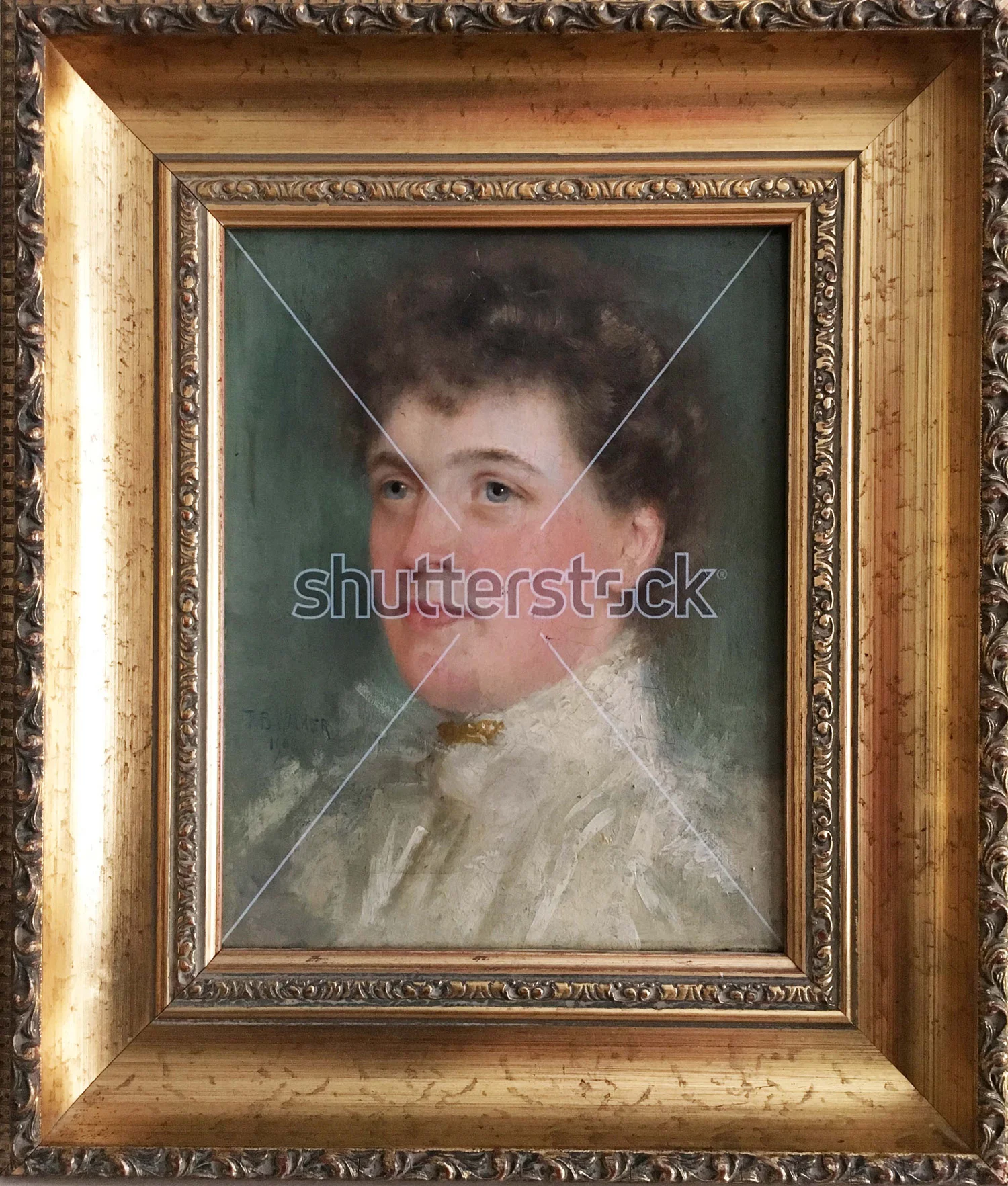 Watermarked Painting #436544659 (Shutterstock meta), 2016 © Paul Stephenson. Originally painted by Thomas Bond Walker, 1901 (Oil on Canvas)