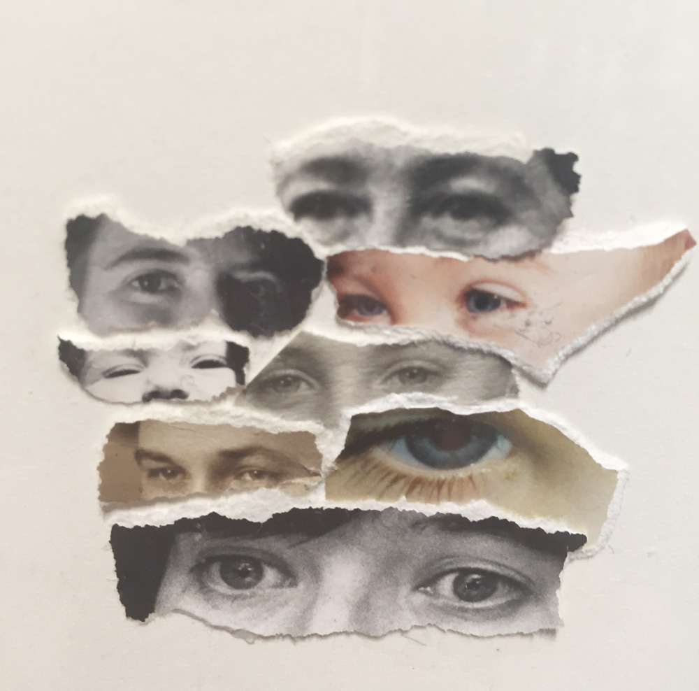 Detail shot from Joe Rudko's "Eyes" @ Seattle Art Fair / PDX Contemporary