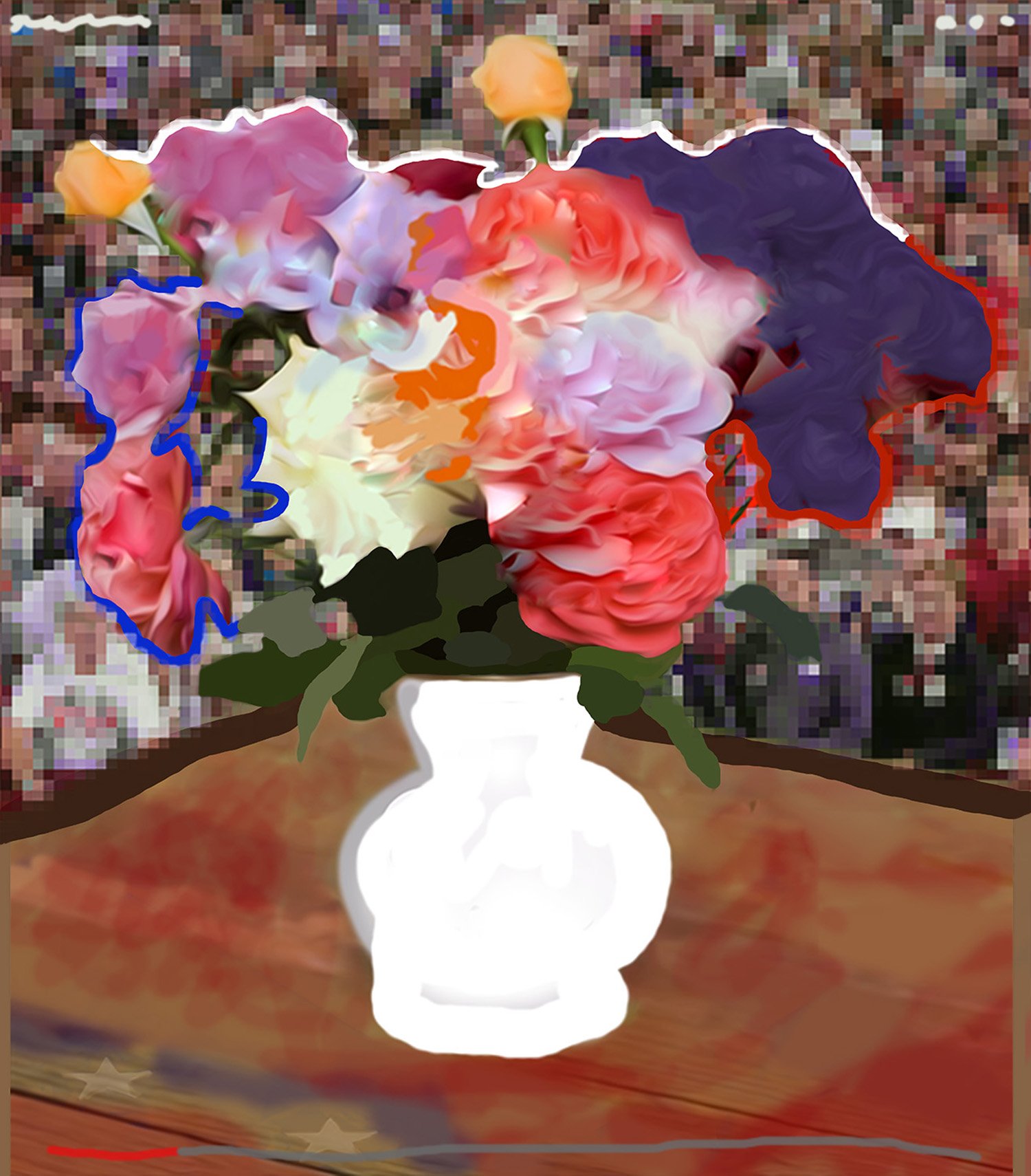 Study After Flowers for Algernon III © Gregory Eddi Jones