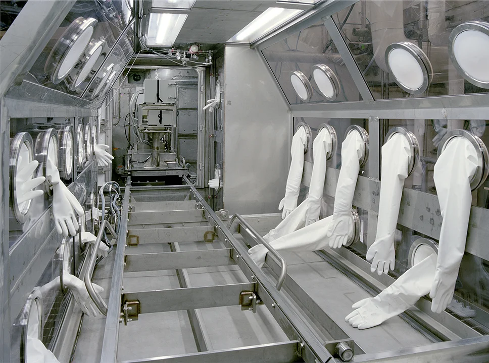 Referee Module Interior © David Maisel. Courtesy of the artist and Haines Gallery