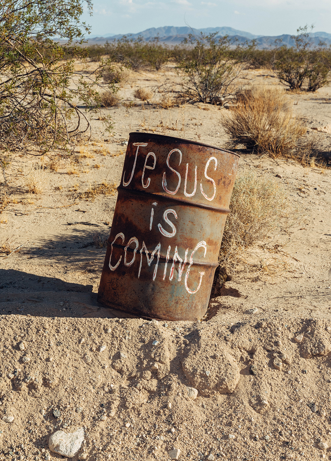 "Jesus Is Coming," Archival Metallic Inkjet Print, 19.75” x 27.5”, 2017 © Mikayla Whitmore