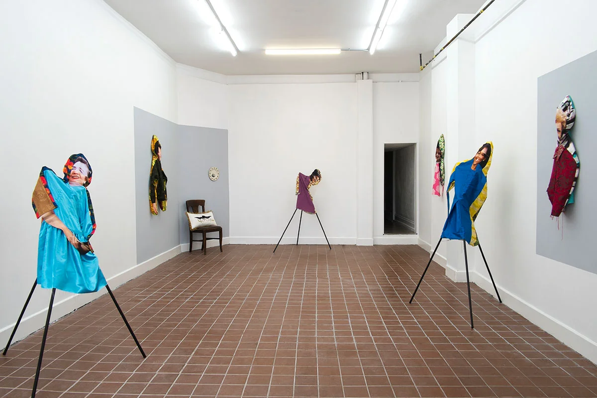 State Dinner - installation view. © Bean Gilsdorf: State Dinner. Shown installed at Anytime Dept., Cincinnati, 2018.
