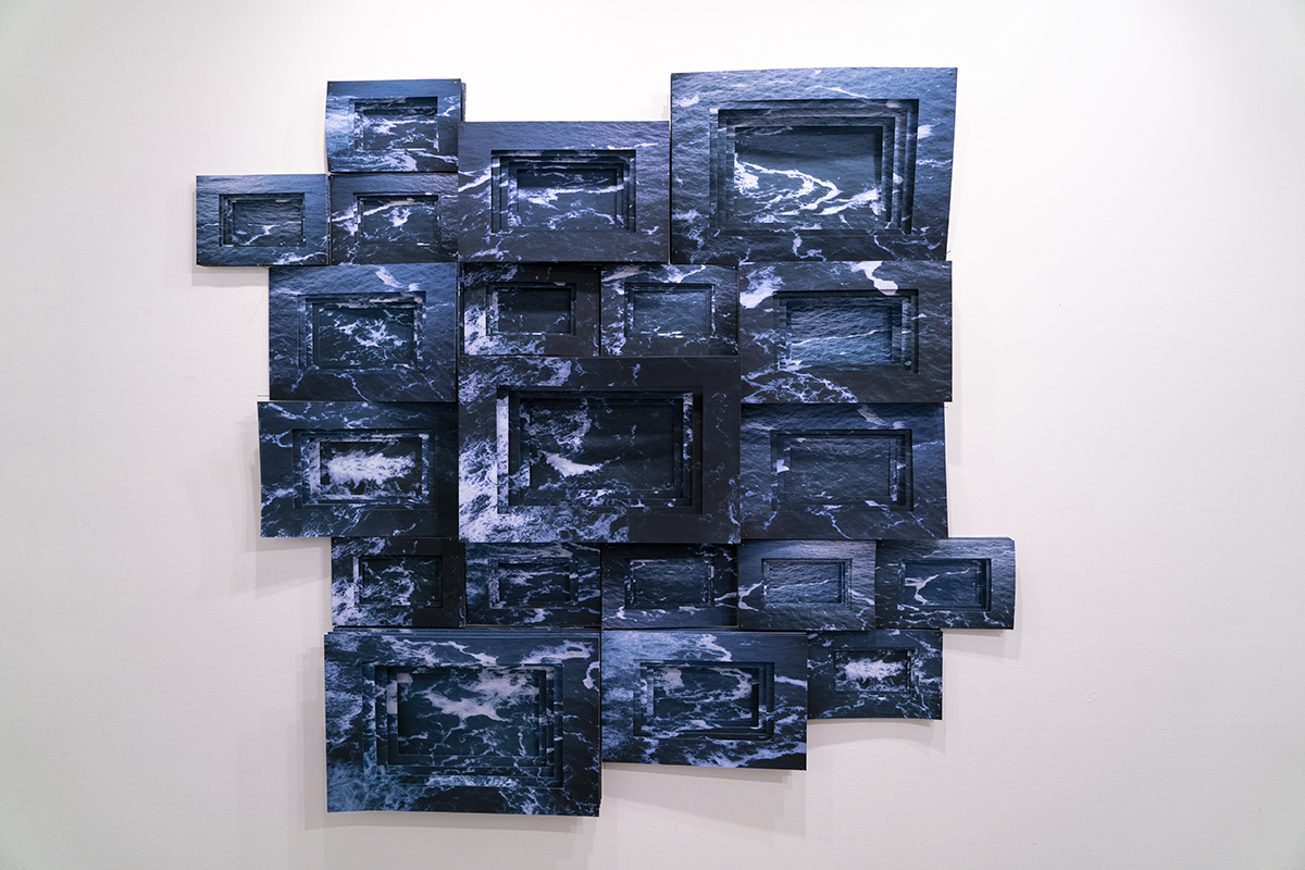 Installation view from Immersion at Gravy Gallery and Studio