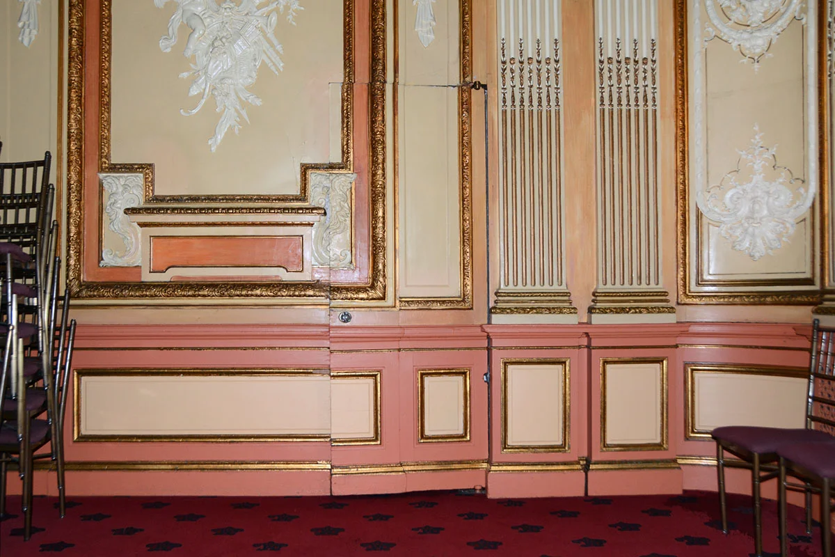 Metropolitan Club Doorway. February 15, 2016. New York, NY. © Zoe Strauss