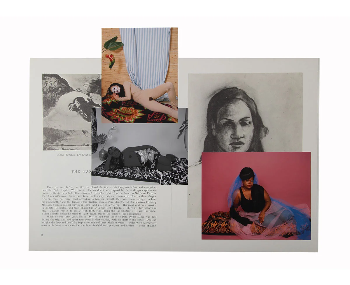 Lay Pose and the Barbaric Source © Rachelle Mozman