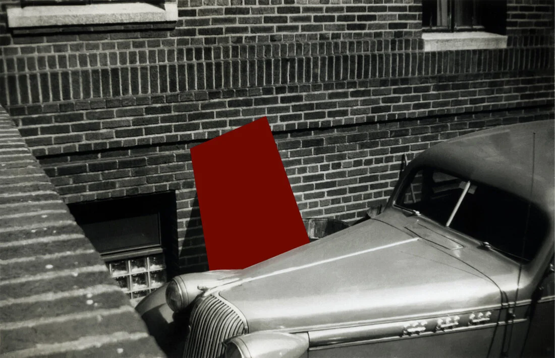 Alley, automobile, 2008. © Jane Wagoner Deschner. From the Underneath series.