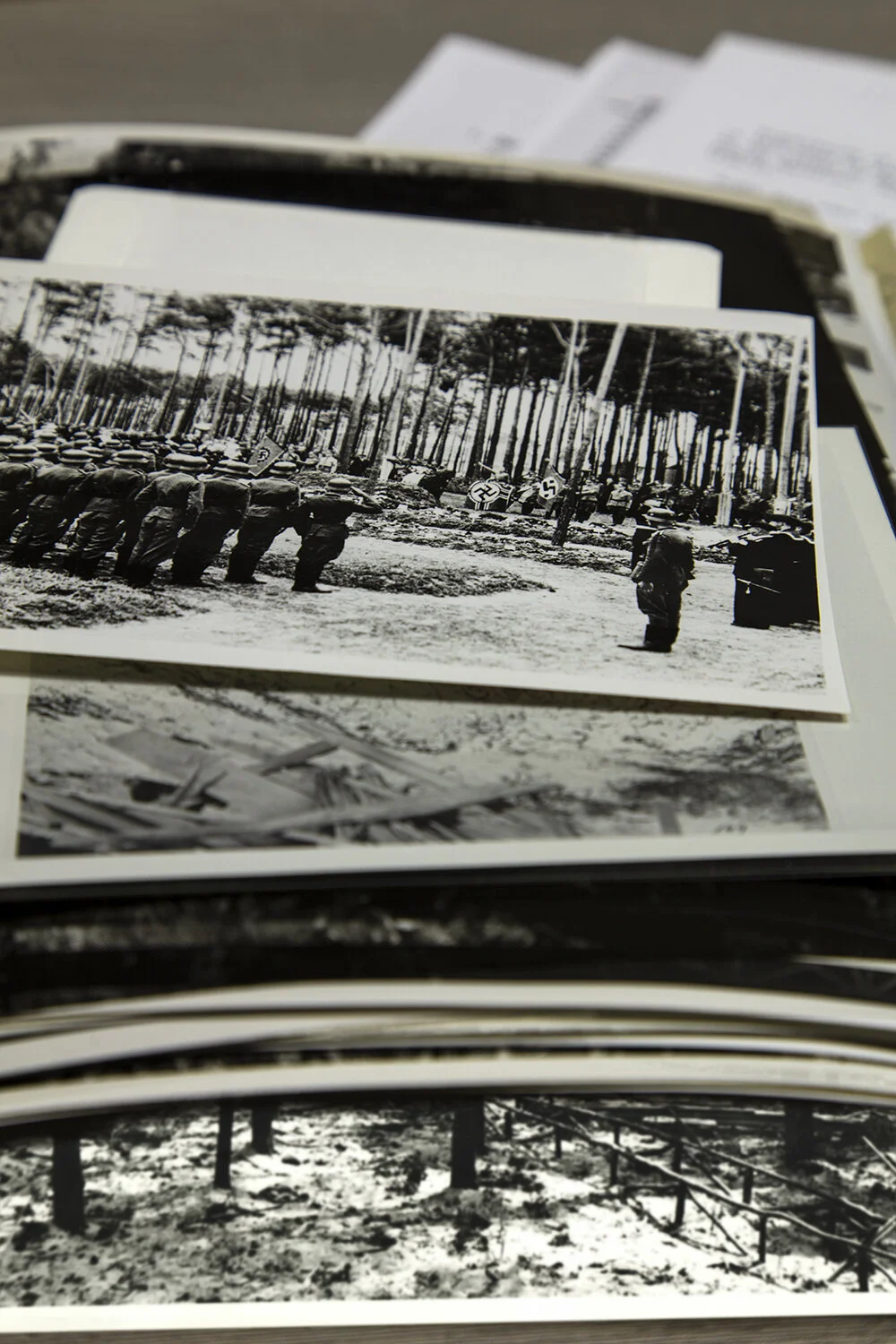 Funeral for Victims of Air Raid, Peenemünde, Germany. 1943/ 2019 © Barbara Diener