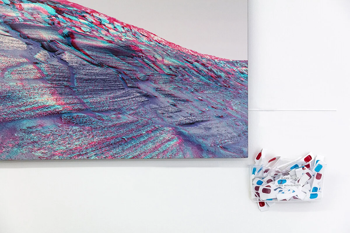 3D Mars Landscape, Jet Propulsion Laboratory. Pasadena, CA. 2019. © Barbara Diener