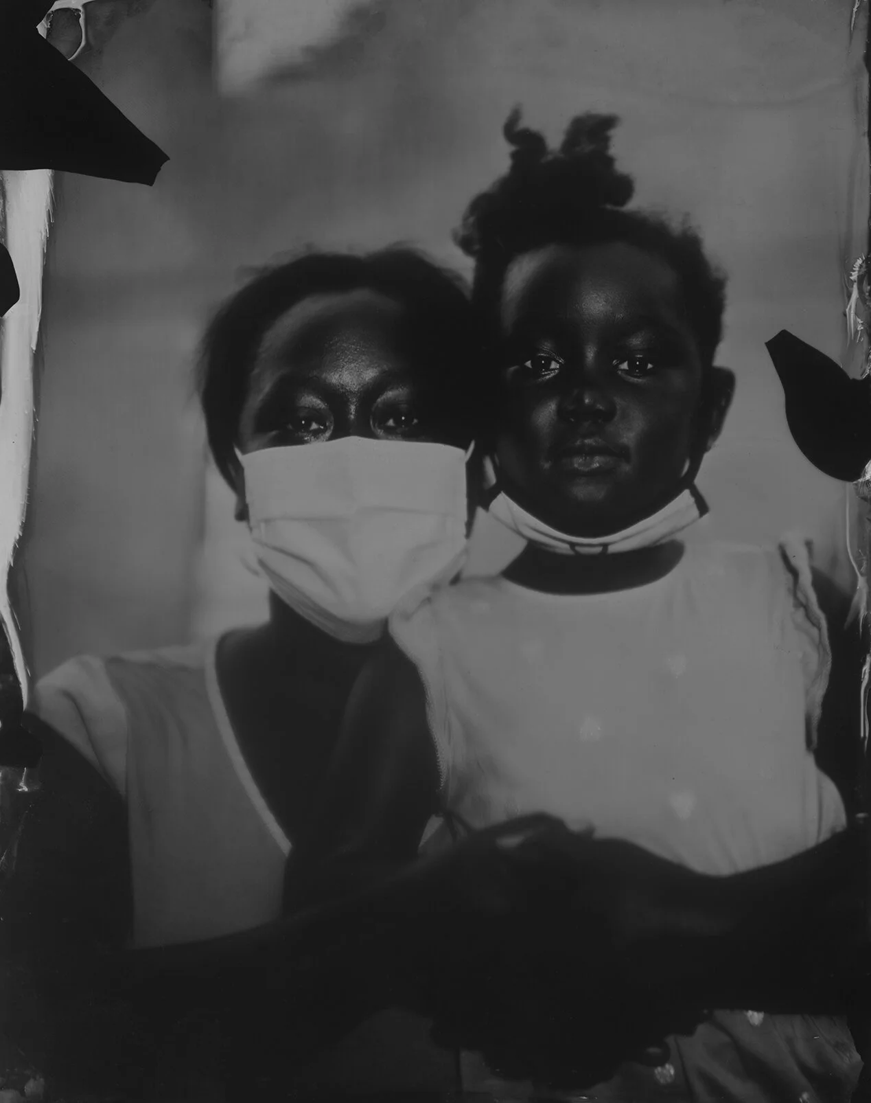 Franchesca and her daughter Victoria, 2020. © Helen Maurene Cooper