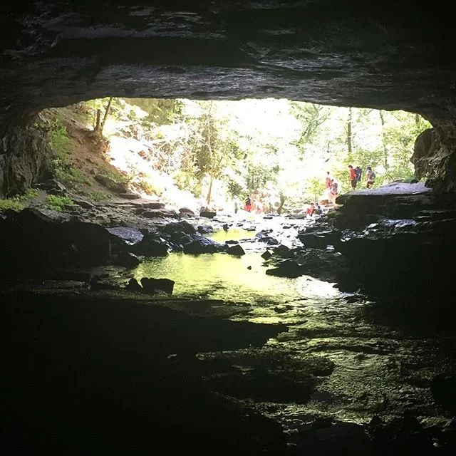 The only way to beat the heat in the south ... living the cave life in #Tennessee
