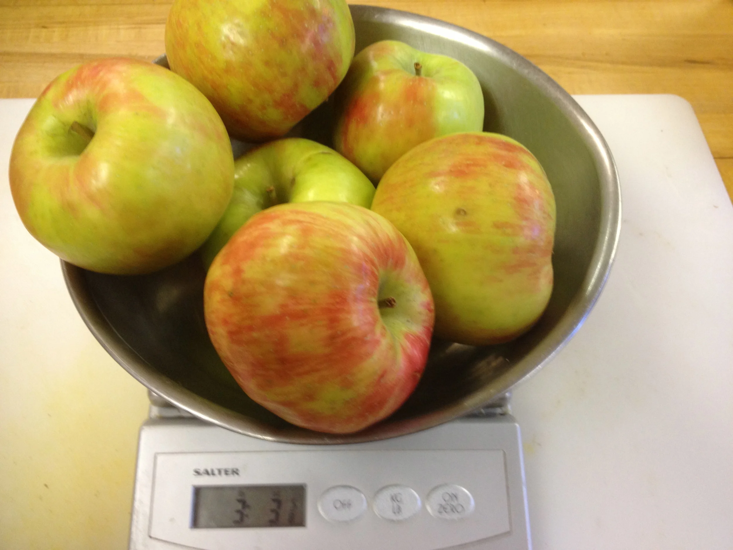 Apples, ready to go!