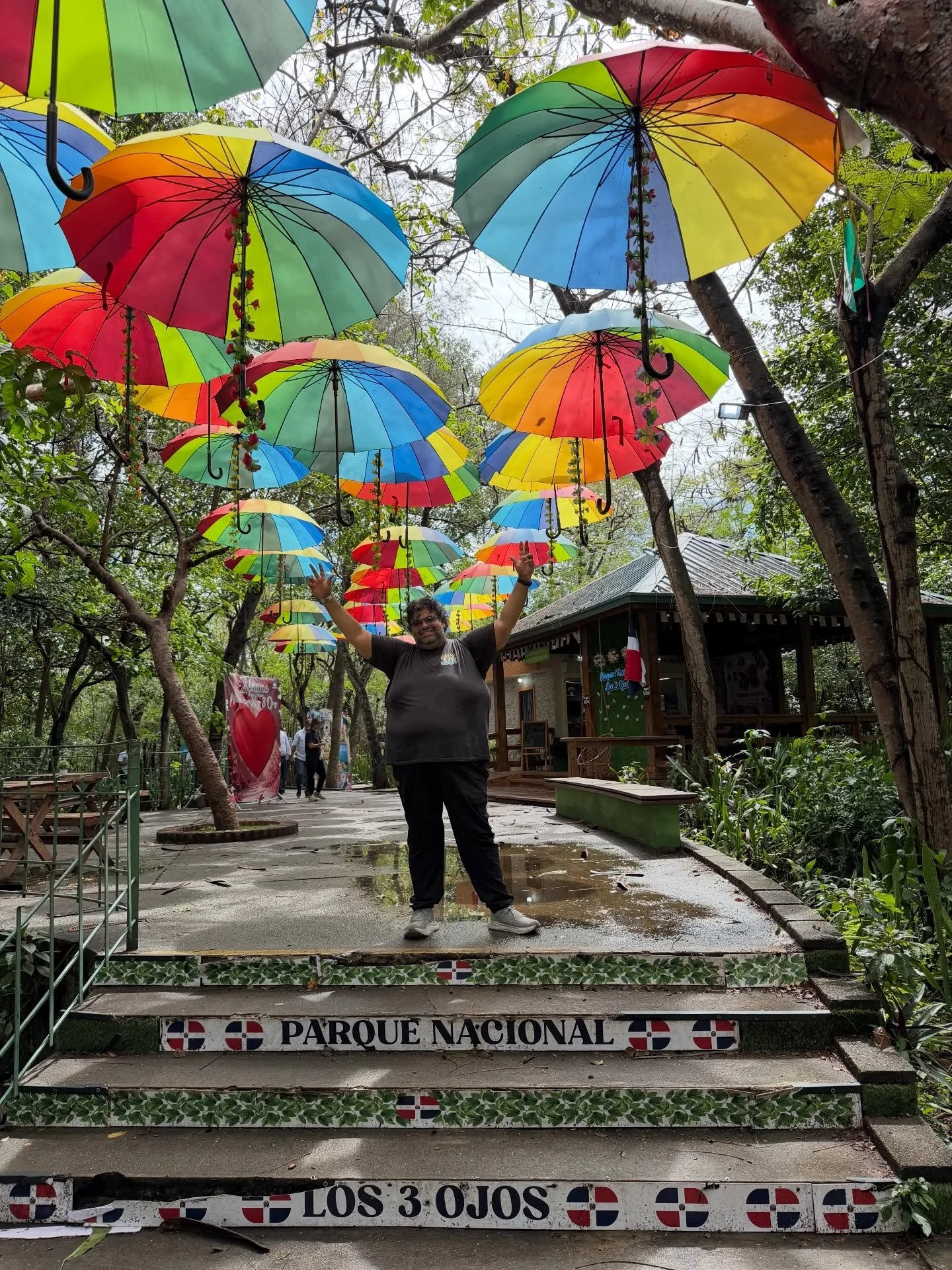 Umbrella pictures are a must.