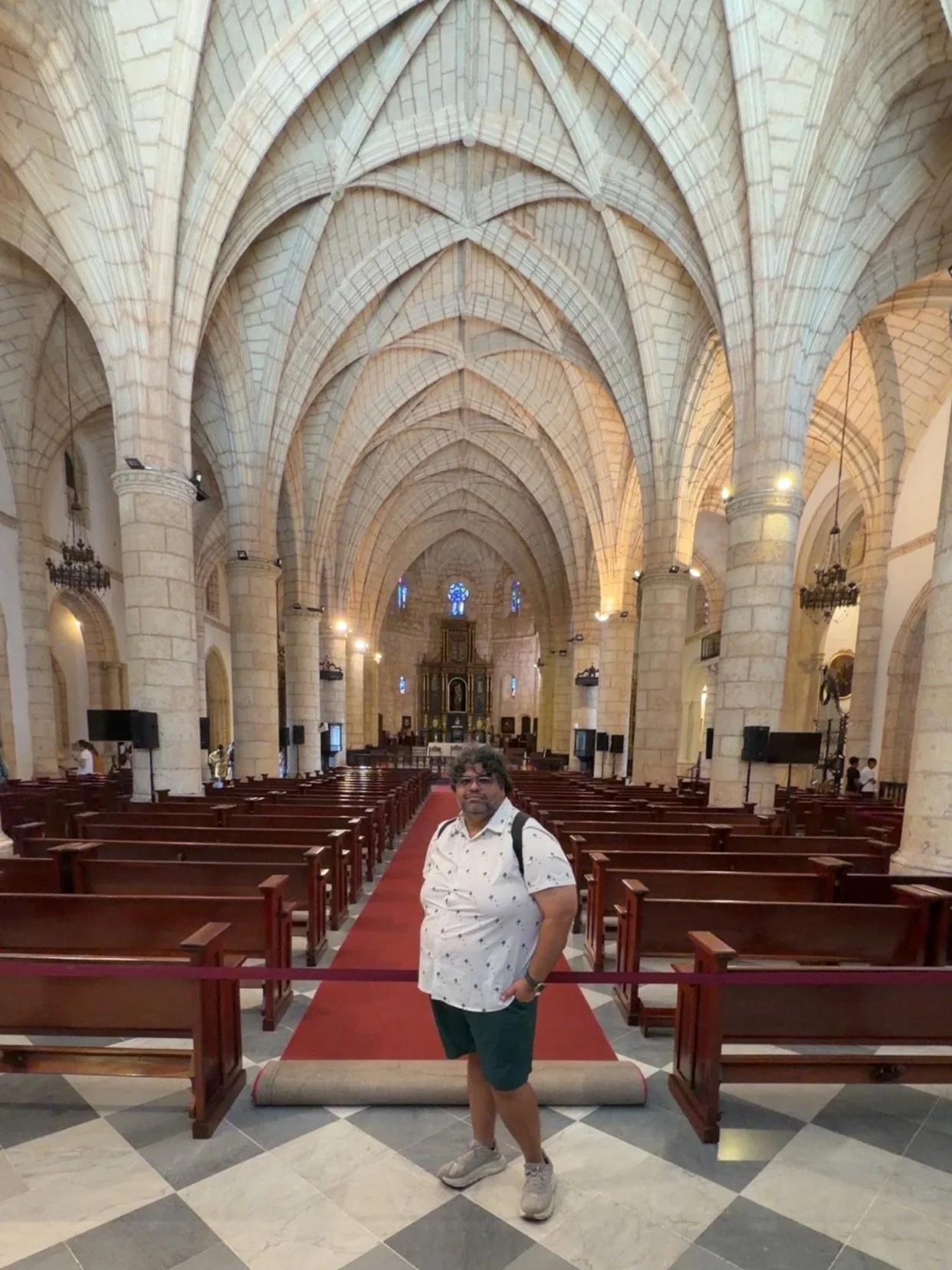 Catedral Primada De America 

The Catedral Primada de Am&eacute;rica in Santo Domingo is the oldest cathedral in the New World and we&rsquo;re talking construction started in 1512, just 20 years after Columbus &ldquo;discovered&rdquo; the Americas. ?