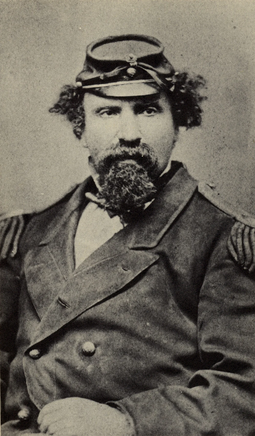 Emperor Norton, c, 1871–72. From a carte de visite by the studio of Tuttle & Johnson, "Heliographic Artists," 523 Kearny Street, San Francisco. Collection of the California Historical Society.